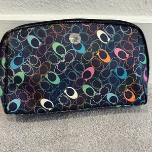Authentic Coach makeup bag